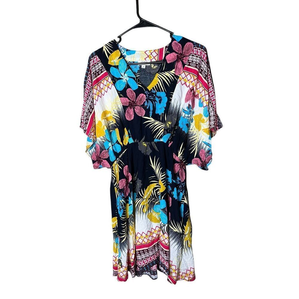 Umgee Floral Tunic Dress Size‎ M